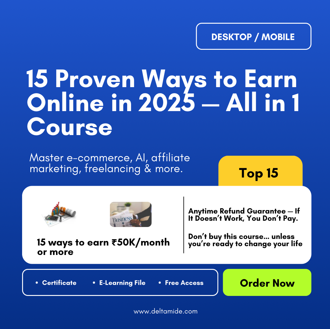 15 Way to make money online at home